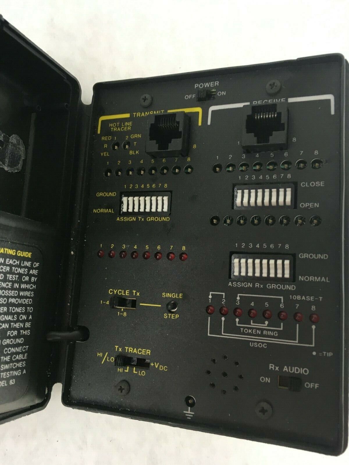 International Data Sciences The Lineman Model 83 Lan Voice Cable Test Set
