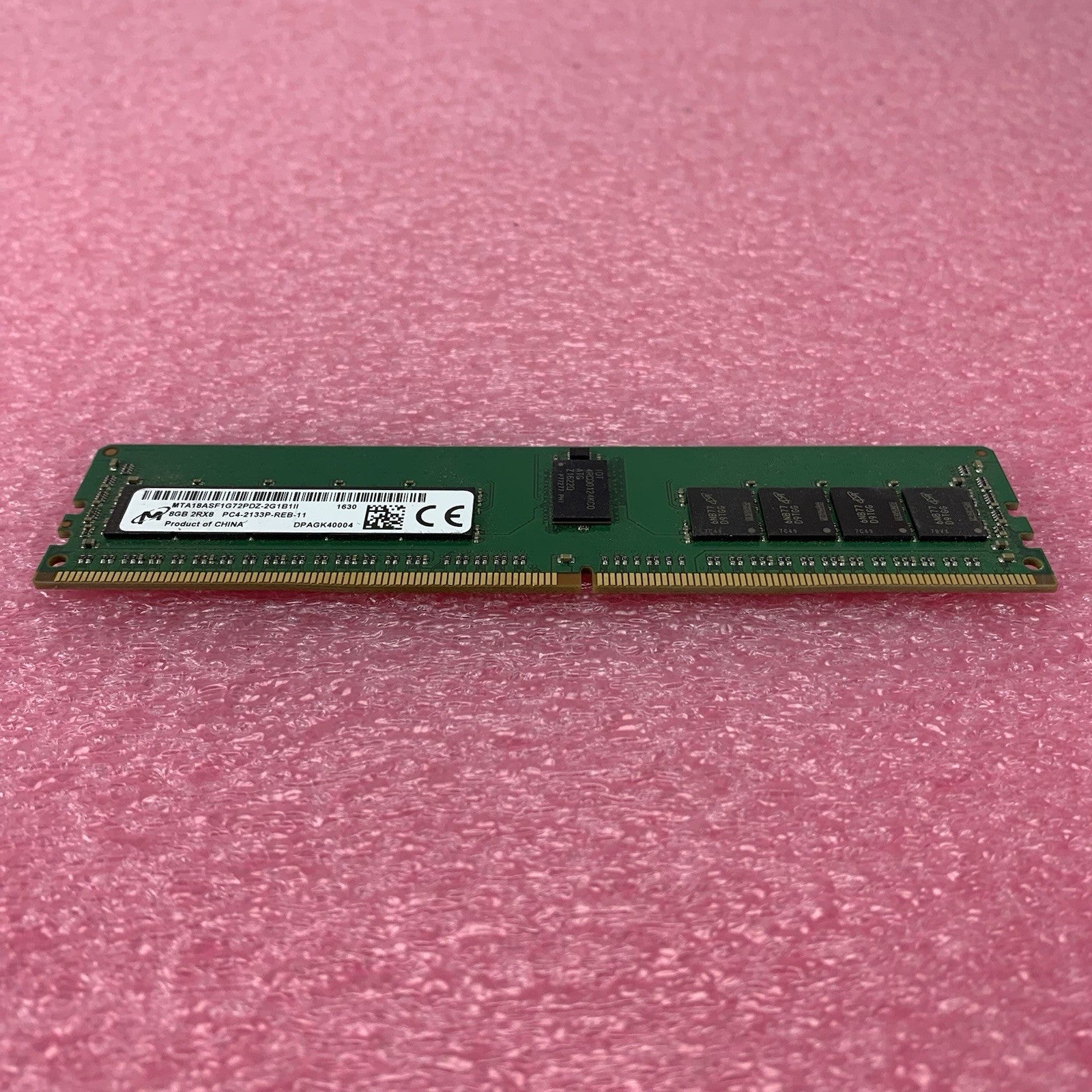 Micron MTA18ASF1G72PDZ-2G1B1II PC4-2133P-REB-11 8GB 1Rx8 Desktop Memory RAM1