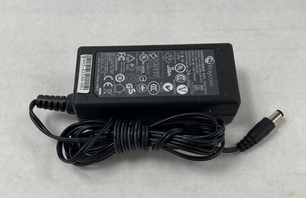 Polycom SPS-12A-015 1465-42340-002 24V 500mA ITE Power Supply