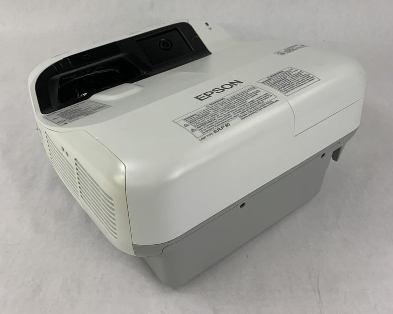 Epson BrightLink 595Wi H599A LCD Lamp Projector 876 Lamp Hours - No Remote