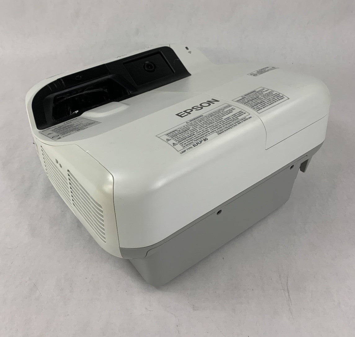 Epson BrightLink 595Wi H599A LCD Lamp Projector 876 Lamp Hours - No Remote0