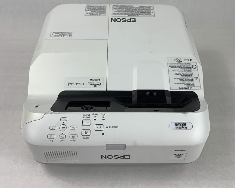 Epson H741A BrightLink 685Wi LCD Projector 2402 Lamp Hours
