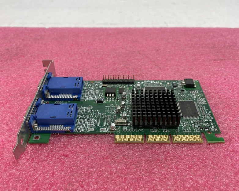 Matrox 971-0302 Rev A G45+MDHA32DCPQF AGP Graphics Card