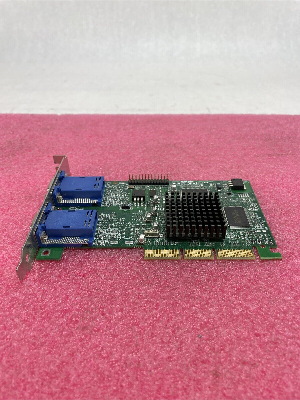 Matrox 971-0302 Rev A G45+MDHA32DCPQF AGP Graphics Card