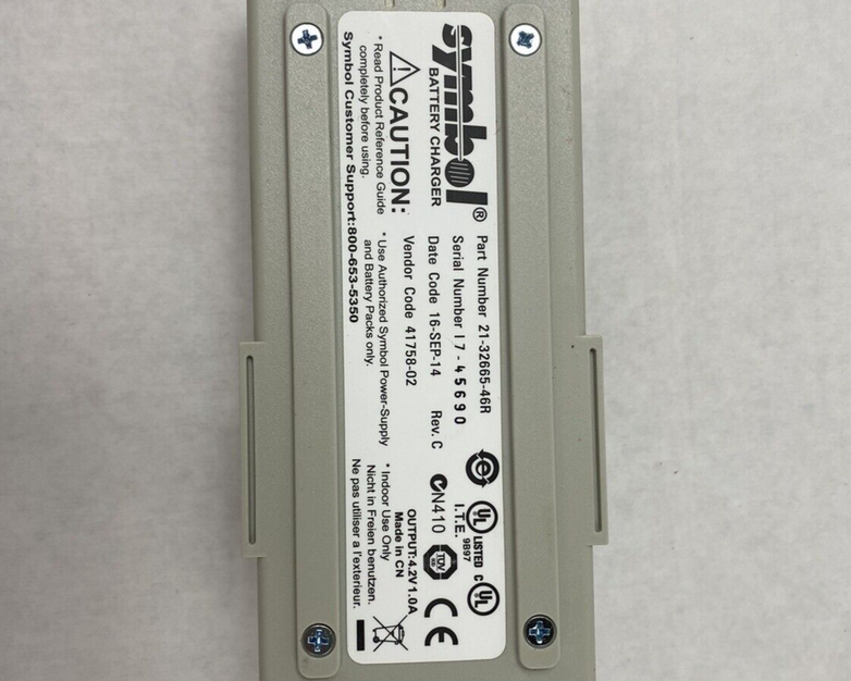 Symbol 21-32665-46R Universal Battery Charger Adapter