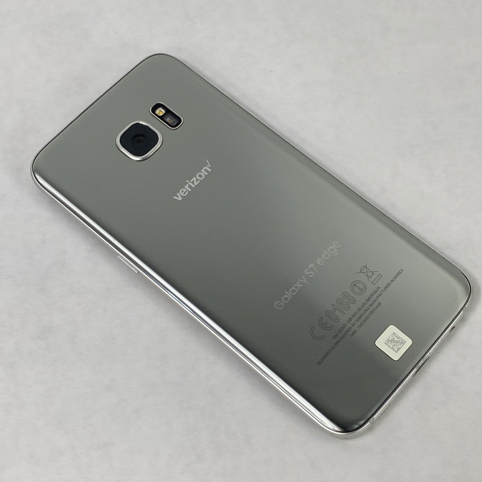 Samsung Galaxy S7 Edge SM-G935V Verizon 32GB 5.5" Silver Titanium9