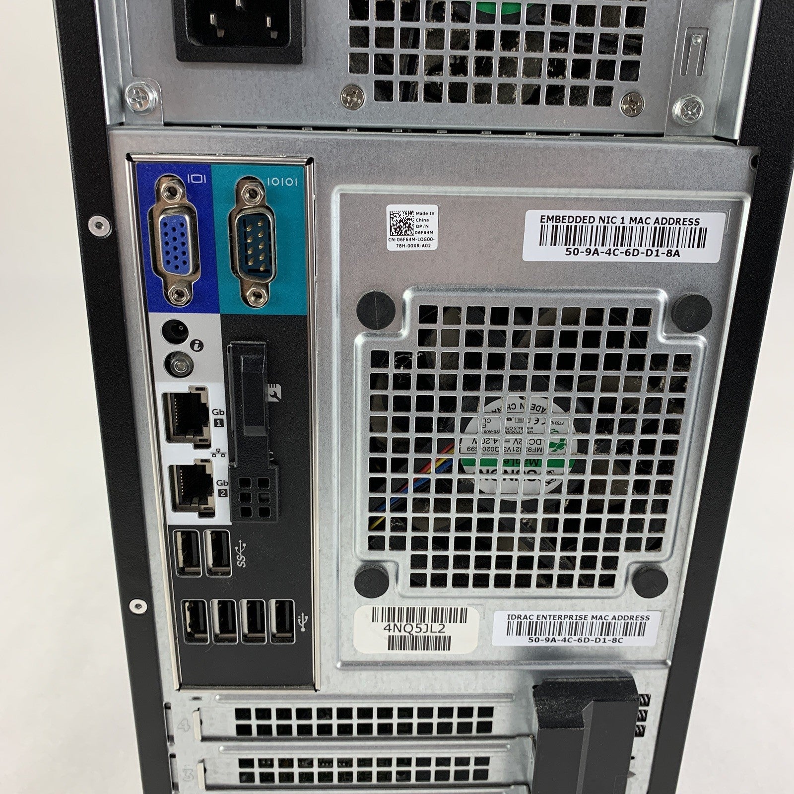 Dell PowerEdge T130 Server Xeon E5-1220v5 3 GHz 16 GB RAM NO HDD NO OS
