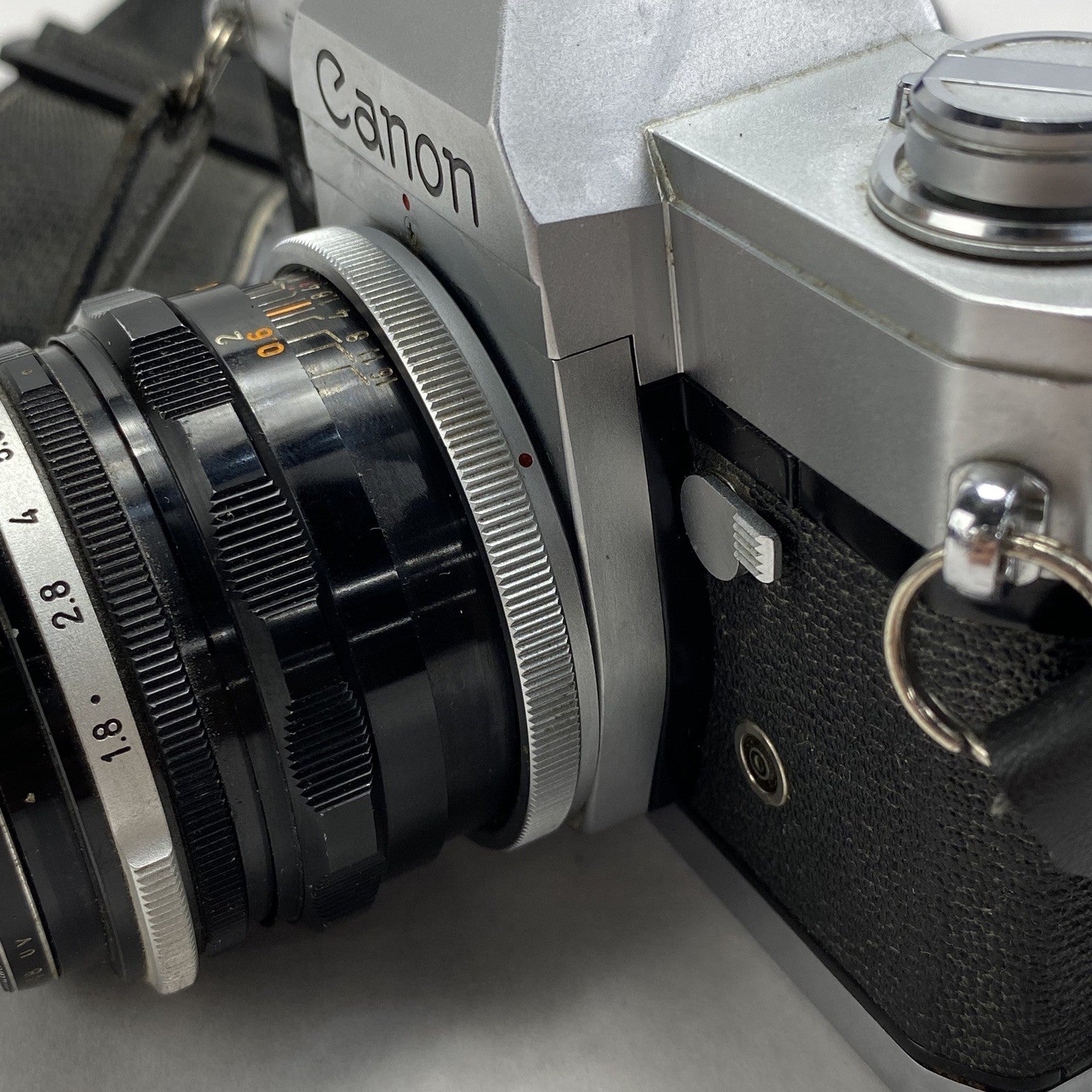 Canon FT QL 35mm Film Camera With FL 50mm 1:1.8 Lens - For Parts or Repair5