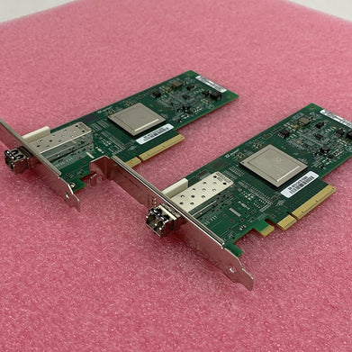 Qlogic 0R1N53 QLE2560-DEL Single Port PCI-E Host Bus Adapter (Lot of 2)