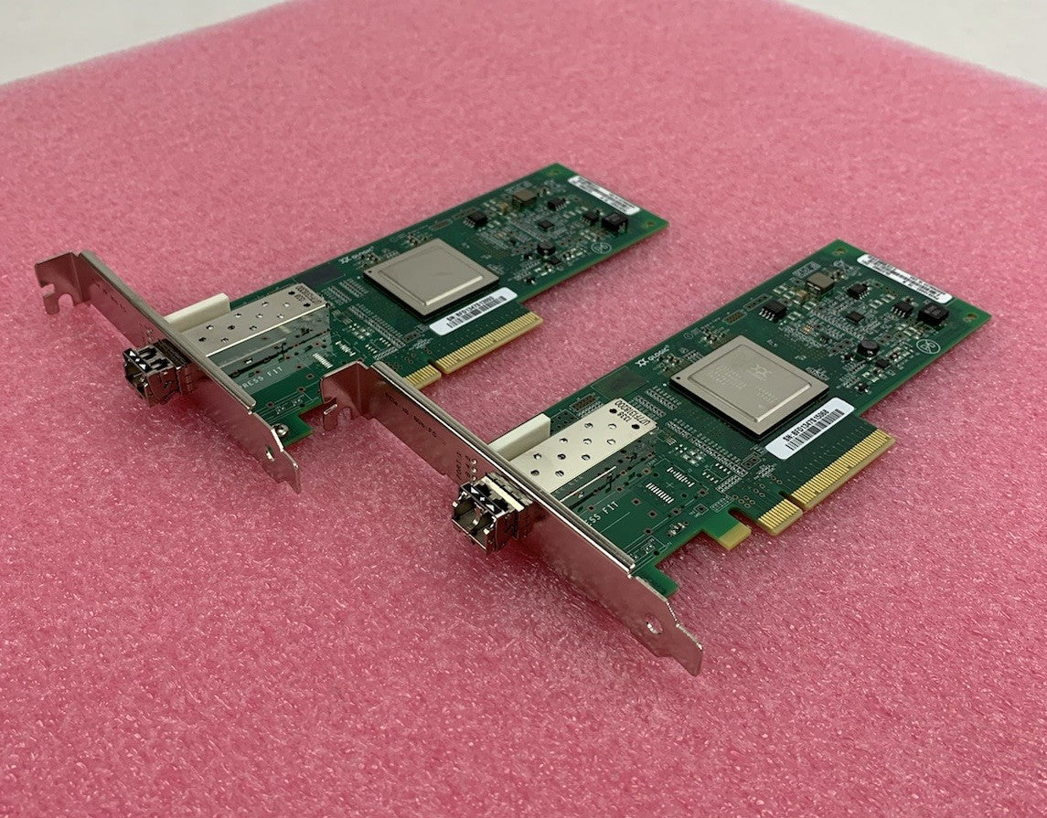 Qlogic 0R1N53 QLE2560-DEL Single Port PCI-E Host Bus Adapter (Lot of 2)