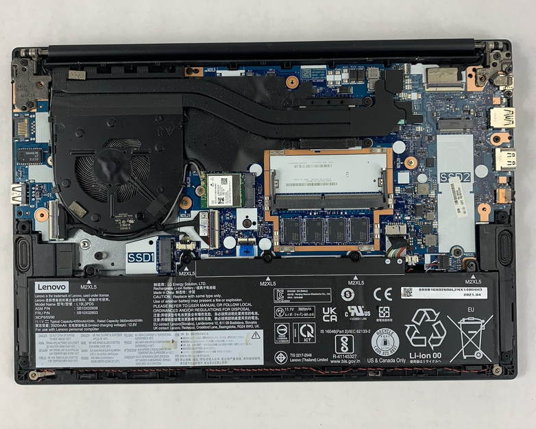 Lenovo ThinkPad E14 Gen 3 14" Ryzen 5 5500U 2.1 Ghz 8 GB Ram No OS No HDD No AC