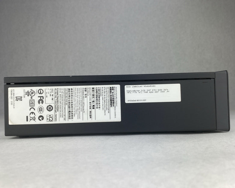 HP EliteDesk 800 G1 USDT Intel Core i5-4590s 3GHz 8GB RAM DVDRW No AC HDD No OS