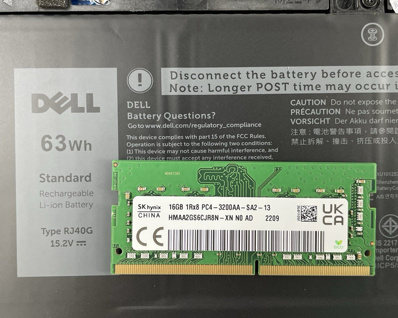 Dell Latitude 5520 15.6" i5-1145G7 2.60 GHz 16 GB RAM No SSD/OS/AC