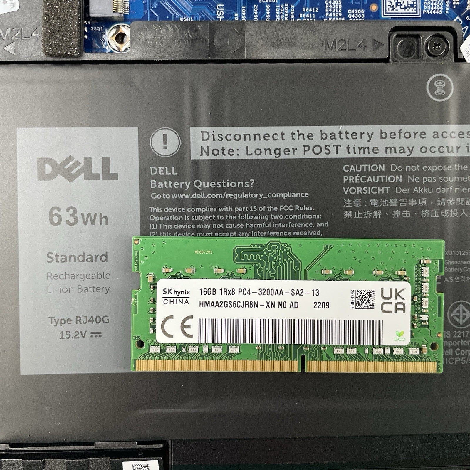 Dell Latitude 5520 15.6" i5-1145G7 2.60 GHz 16 GB RAM No SSD/OS/AC20