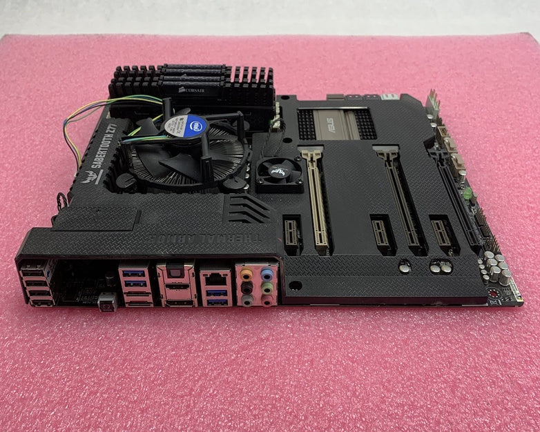 Asus Sabertooth Z77 Motherboard Intel i7-3770 3.4GHz 16GB RAM w/ Shield