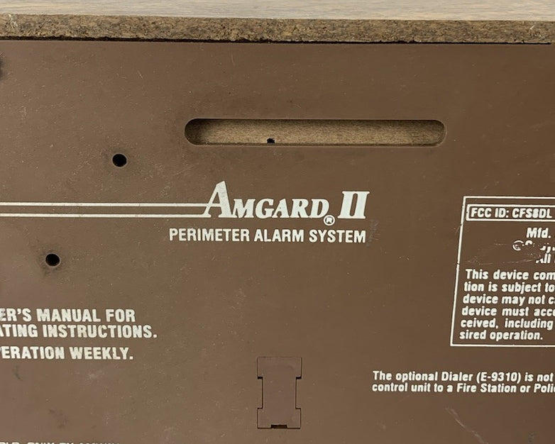 Amway AmGard II E-9294 Perimeter Alarm System - Main Unit Only