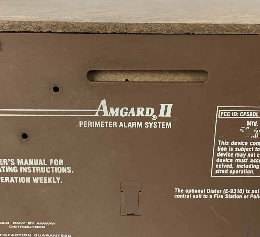Amway AmGard II E-9294 Perimeter Alarm System - Main Unit Only5