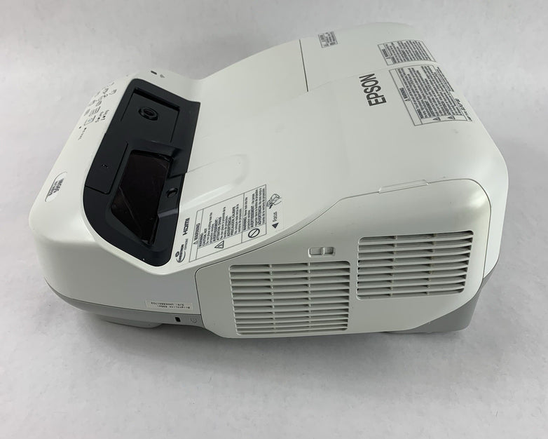 Epson H599A BrightLink 595Wi LCD Lamp Projector 3863 Lamp Hours - No Remote