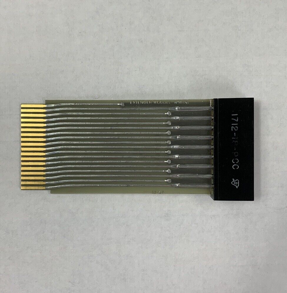 Flip Chip W980B PC Board Extender Module 1712-18-PCC