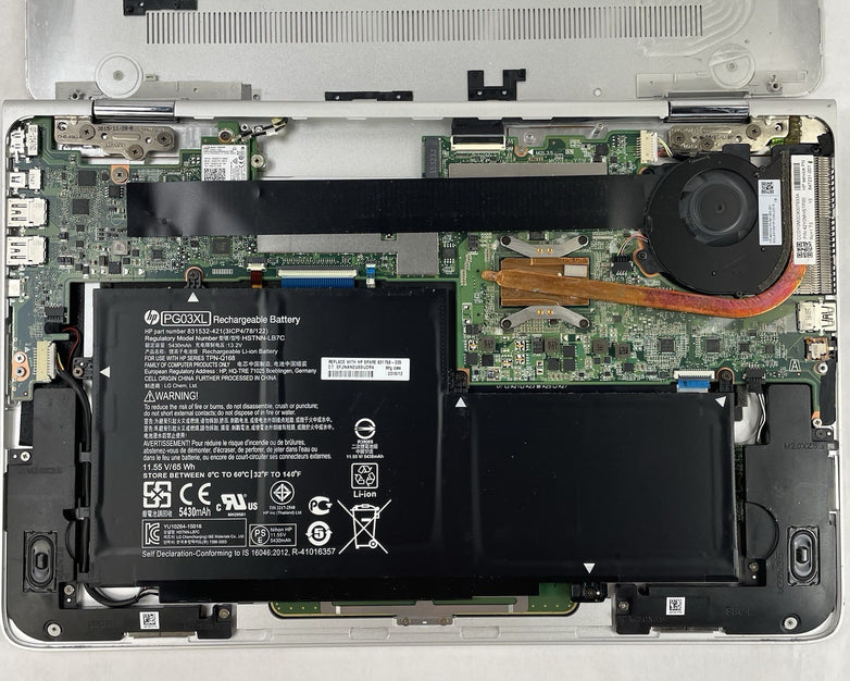 HP Spectra x360 15.6" i7-6500U 2.50 GHz 16 GB RAM No SSD/OS/AC