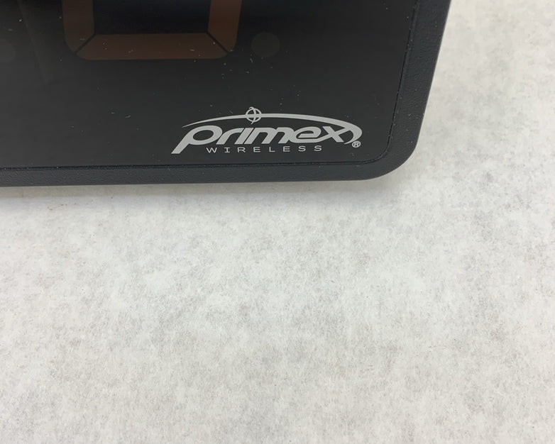 Primex Wireless 103-AS215R 72MHz Synchronized LED Digital Clock 11980 - No Cord