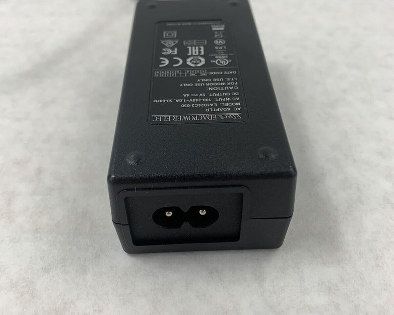 Genuine 4.8x1.7mm Edac AC/DC Adapter EA1024C2-050 Power Supply 5V 4A w/Cord