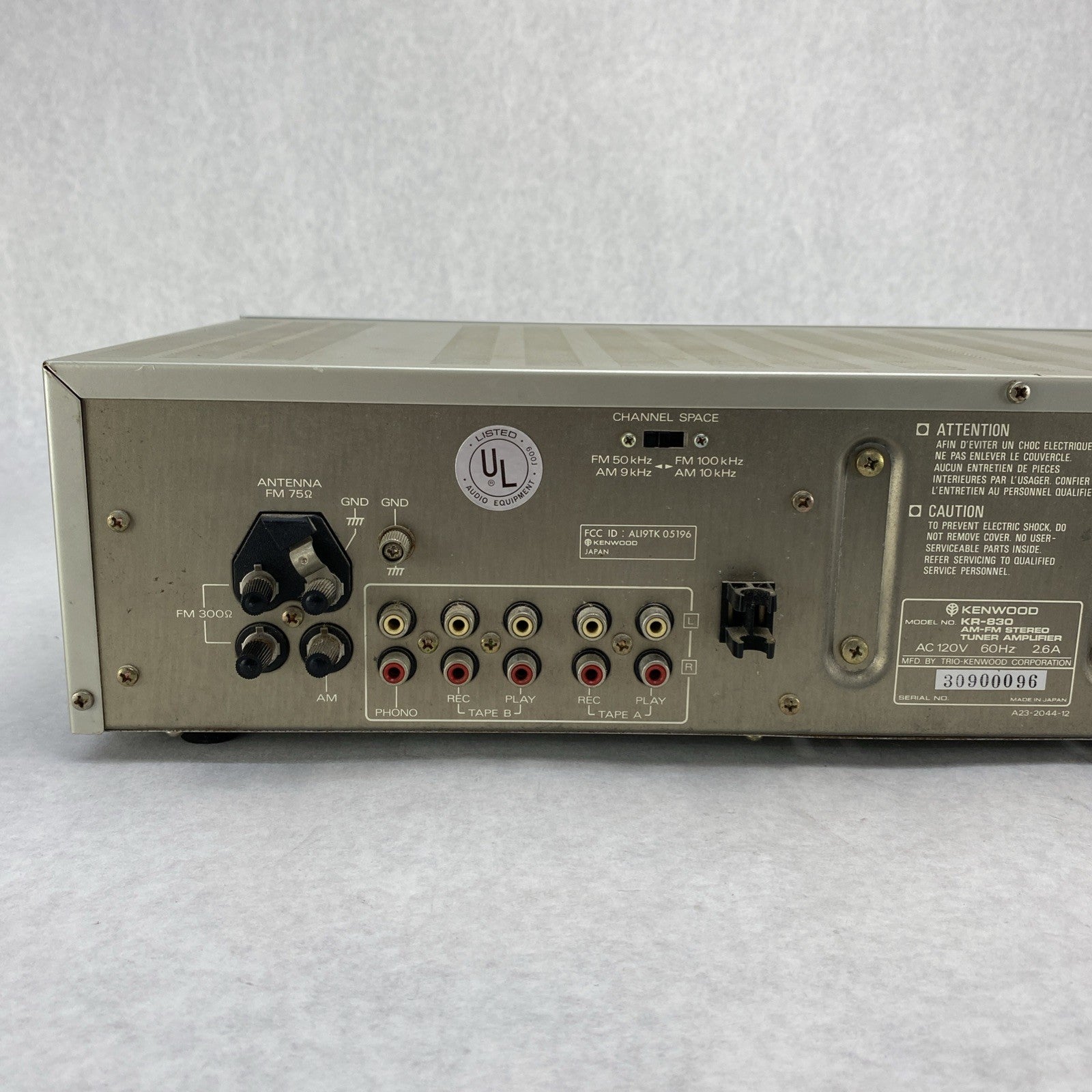 Kenwood KR-830 Computerized High Speed Stereo Receiver Tested