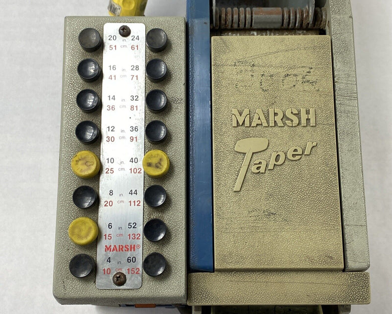 Marsh Ultra Taper Gummed Tape Dispenser - Parts or Repair