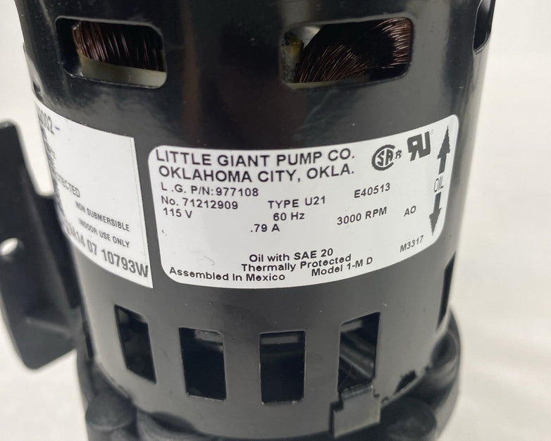 Little Giant 589002 Magnetic Pump Model 1-MD 977108 - Parts or Repair - Lot of 3