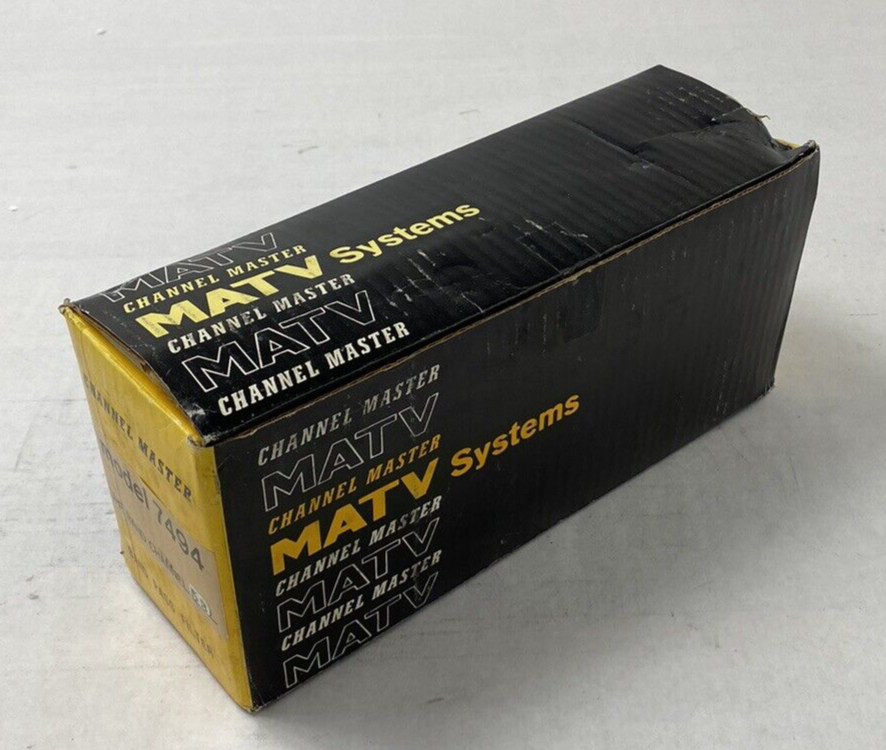 Channel Master MATV Systems Model 7494 Band Pass Filter UHF Band Channel 53