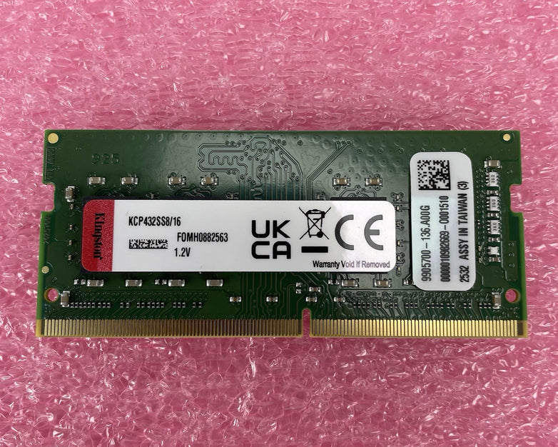 Kingston 16GB DDR4 3200MHz SODIMM Laptop RAM KCP432SS8/16 Non-ECC
