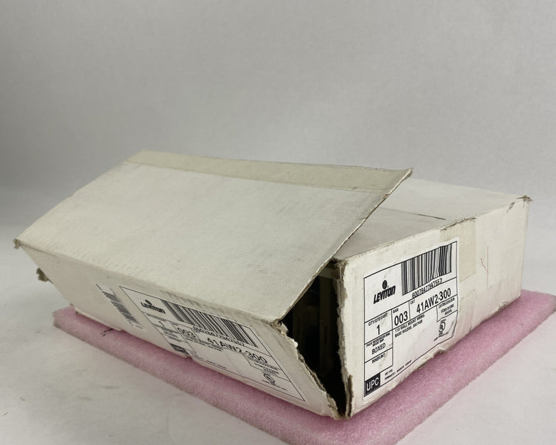 Leviton 41AW2-100 Wall Mount Wiring Base W/Legs Lot of 2