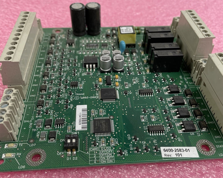 Trane Control Circuit Board 6400-2583-01 REV E