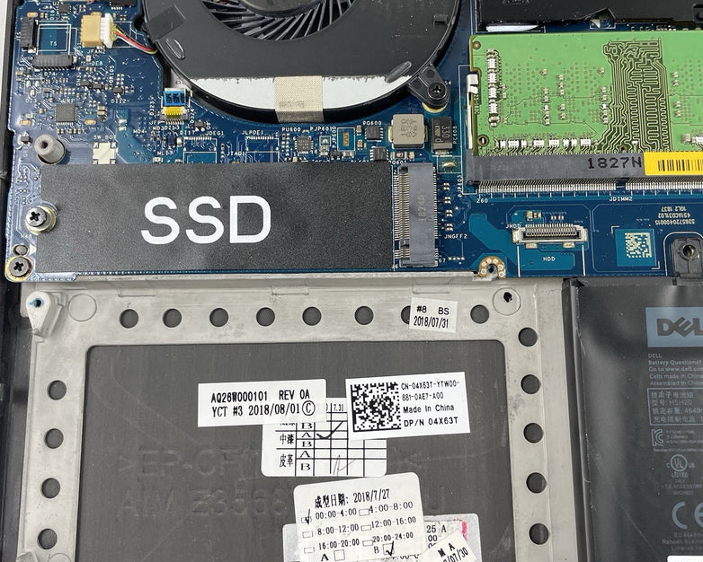 Dell XPS 15 9570 15.6" i5-8300H 2.30 GHz 8 GB RAM No SSD/OS/AC - Bent Bottom
