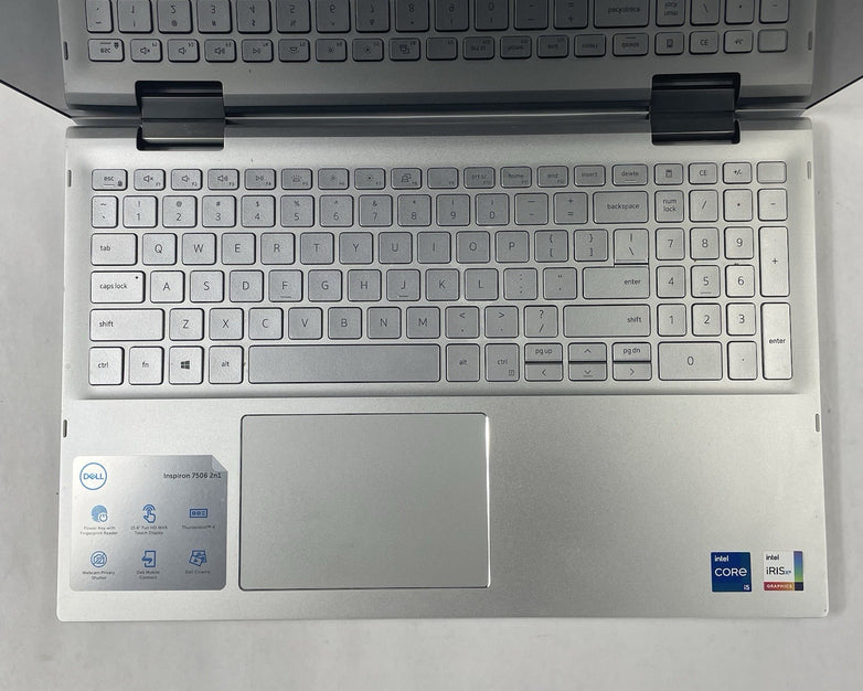 Dell Inspiron 7506 2in1 15.6" i5-1135G7 2.40 GHz 8 GB RAM No SSD/OS/AC