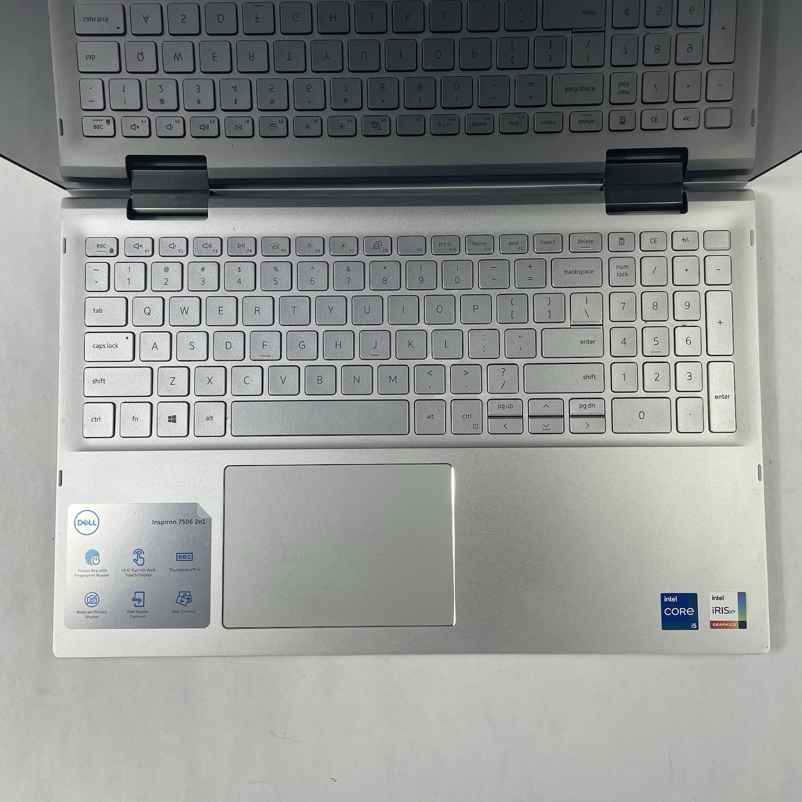 Dell Inspiron 7506 2in1 15.6" i5-1135G7 2.40 GHz 8 GB RAM No SSD/OS/AC4