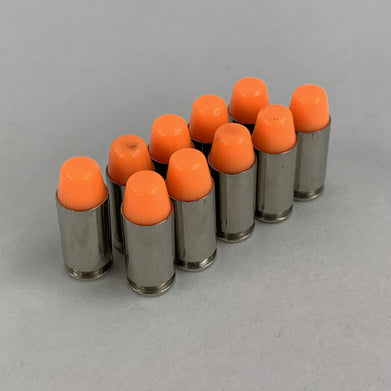 .40 S&W Action Trainer Dummy Round 10 Rounds Orange Tip Lot of 10x