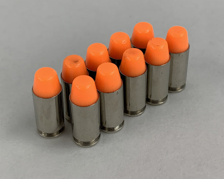 .40 S&W Action Trainer Dummy Round 10 Rounds Orange Tip Lot of 10x