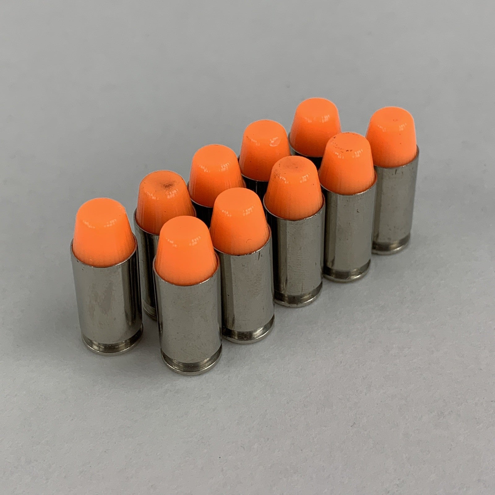 .40 S&W Action Trainer Dummy Round 10 Rounds Orange Tip Lot of 10x
