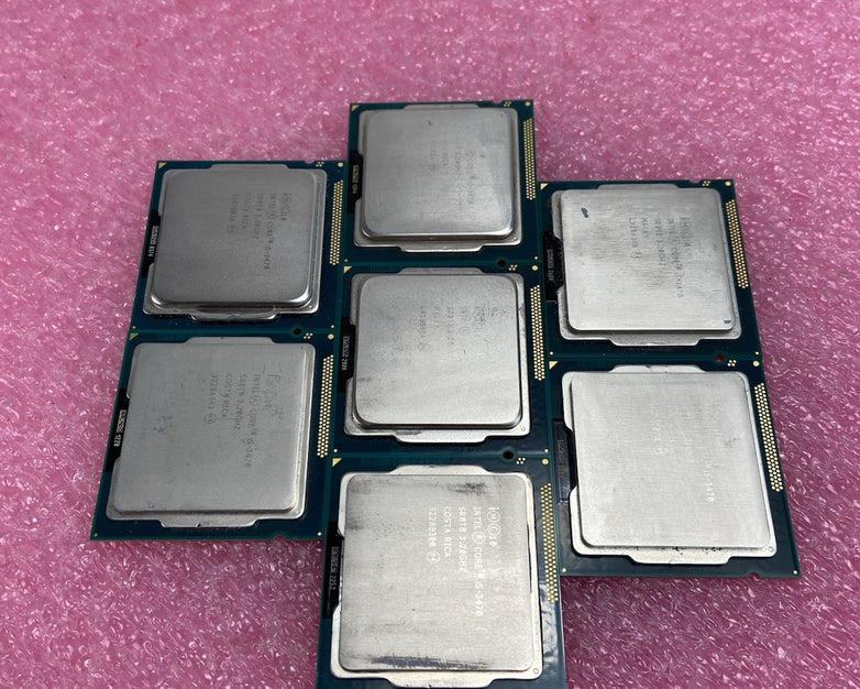 Lot of 7 Intel Core i5-3470 SR0T8 3.2GHz Desktop Processors