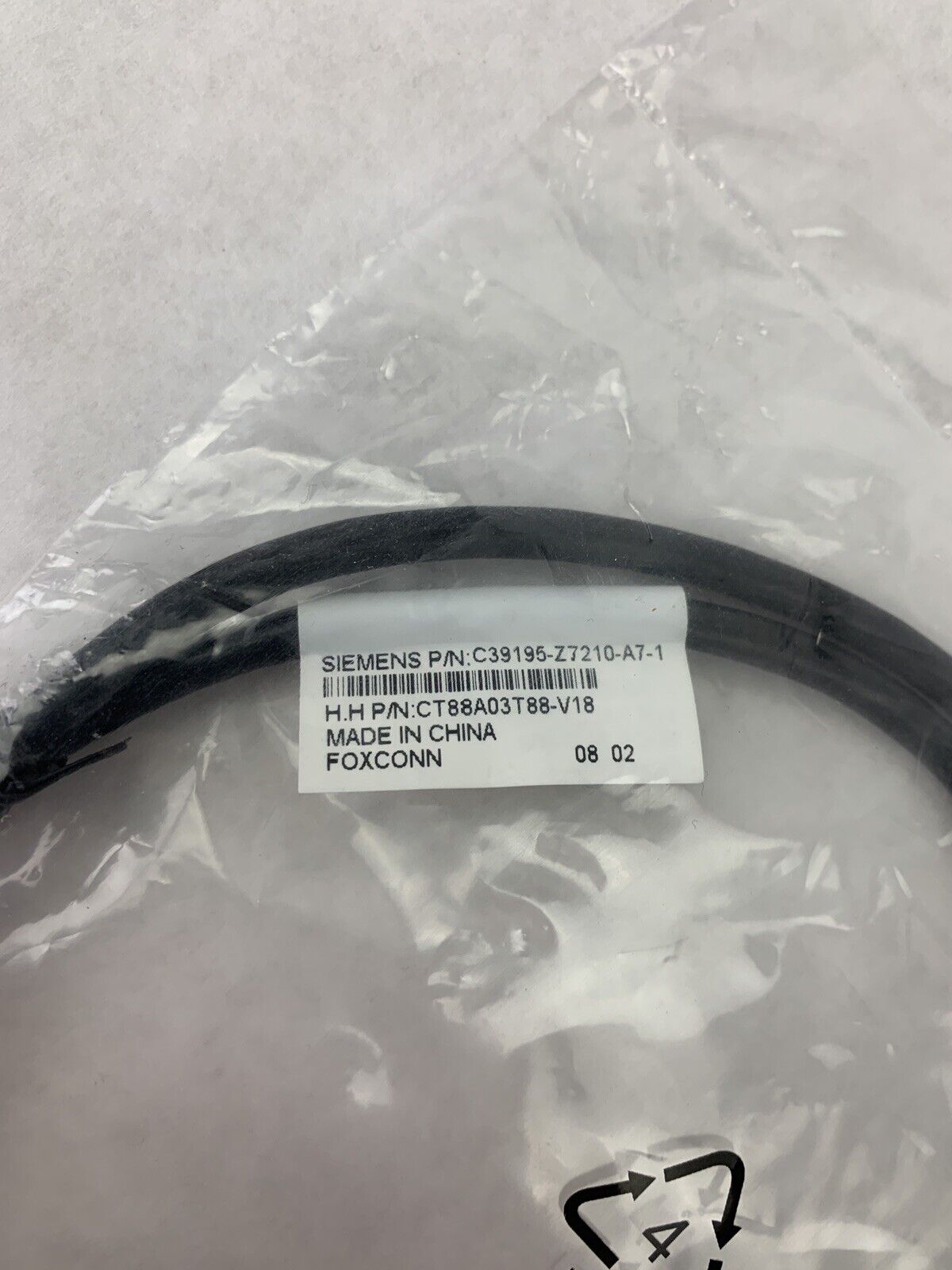 New Siemens C39195-Z7210-A7-1 CT88A03T88-V18 Foxconn Cable