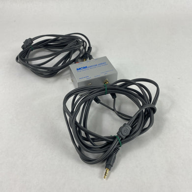 MCM 50-9040 Dual Channel Ground Loop Custom Audio Isolator Untested
