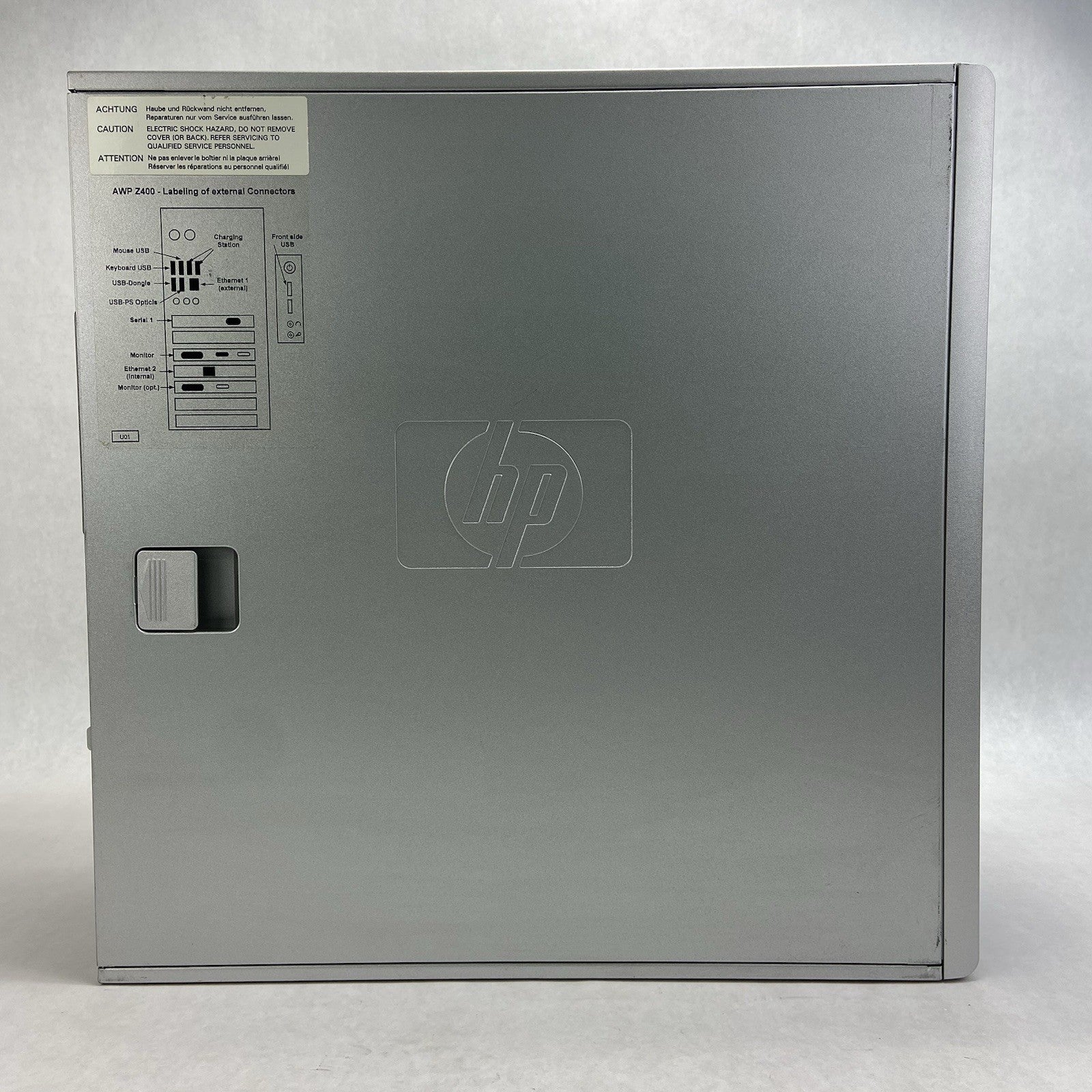 HP Z400 Workstation MT Intel Xeon W3502 2.4GHz 12GB RAM No HDDOS Quadro NVS 2956