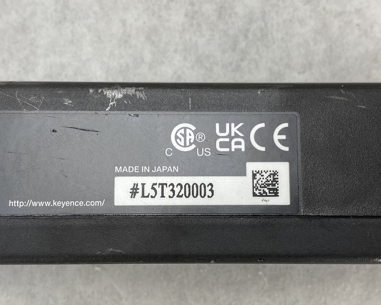 Keyence SJ-M030G High-Performance Micro Static Eliminator - Parts or Repair