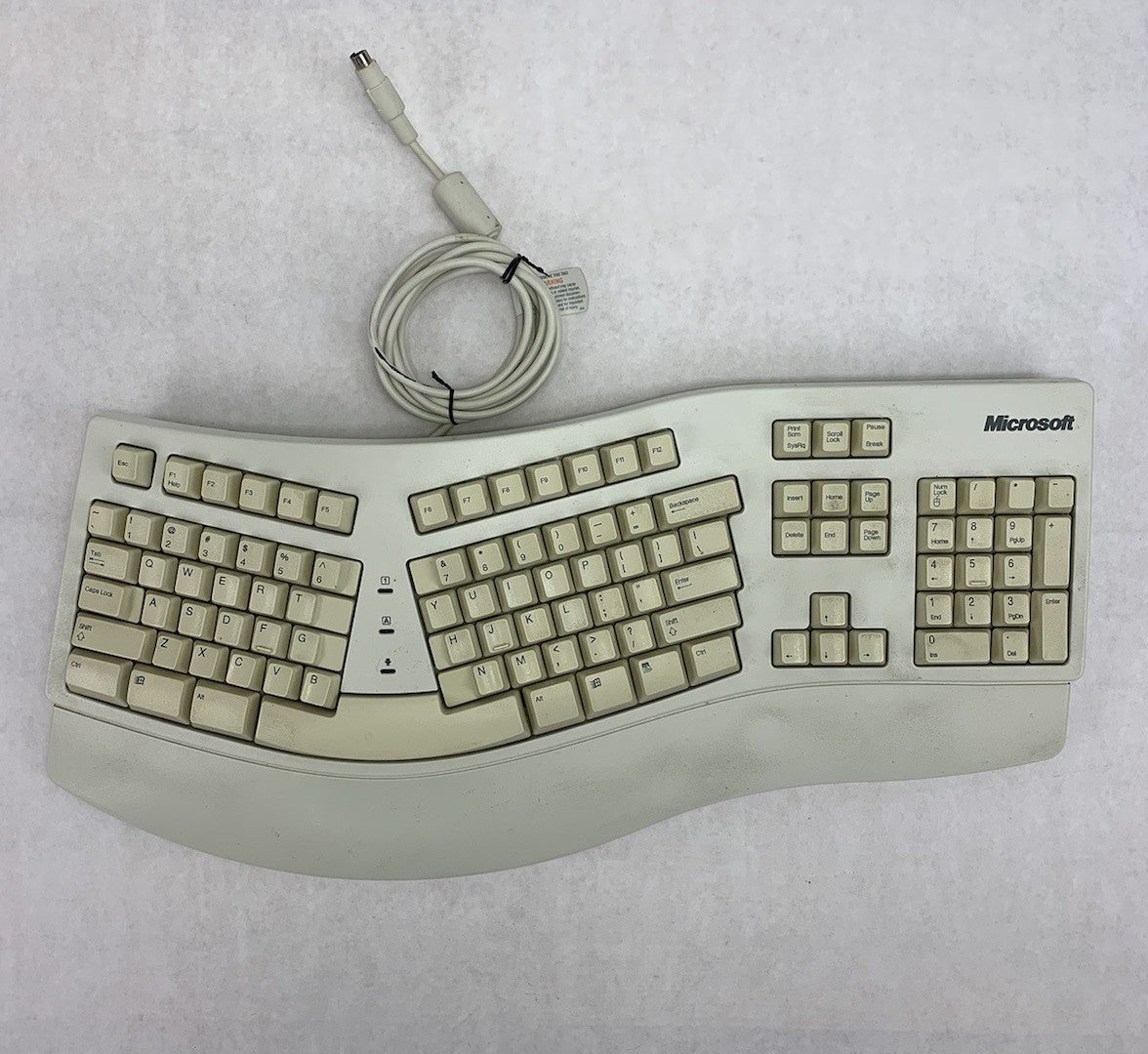 Microsoft 59758 Ergonomic PS/2 Natural Keyboard
