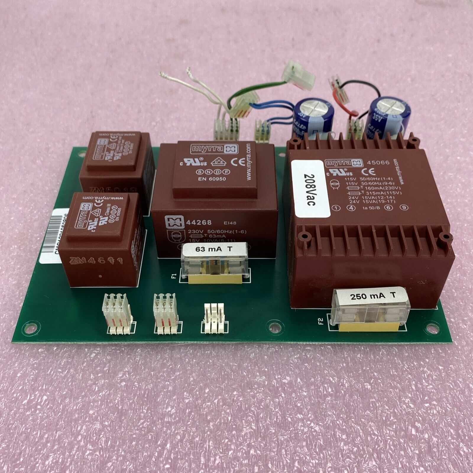 Thermo Scientific 85282114 Centrifuge HT6 208Vac 60Hz Transformer Board KR4I