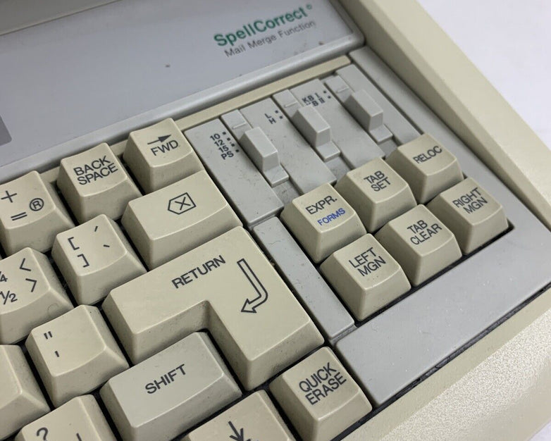 Vintage Panasonic Electronic Typewriter KX-E4020 Bad Roller Still Types