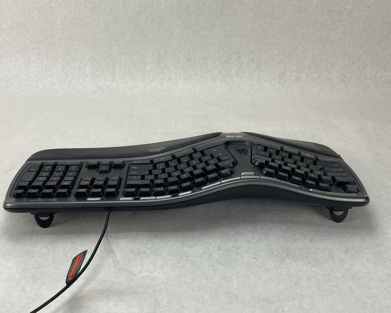 Microsoft 4000 V1.0 KU-0462 1048 Natural Ergonomic Keyboard USB Tested