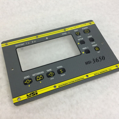 Measurement Systems International MSI-3650  ***Front Cover Only