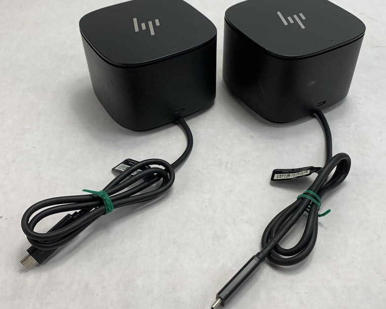 HP Thunderbolt HSN-IX01 Thunderbolt Dock 120W G2 Docking Station (Lot of 2)